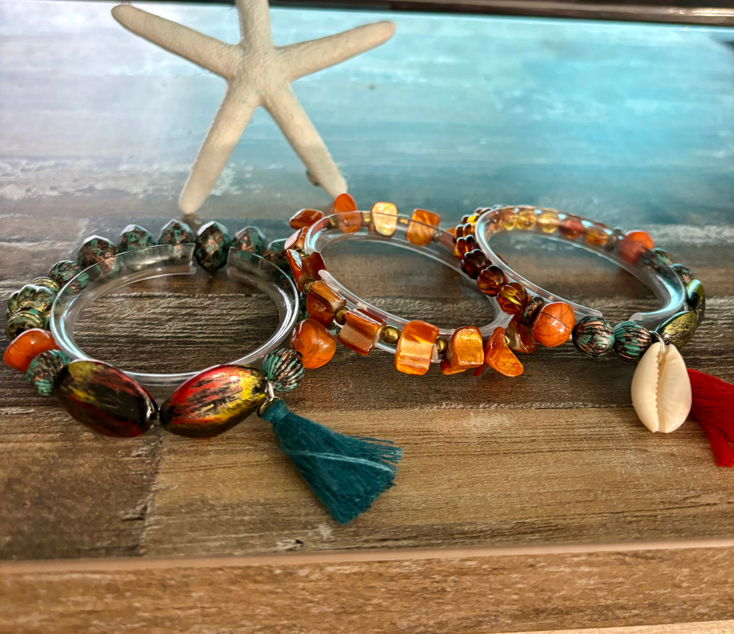 Boho Chick - Stacked Beachy Boho Bracelets