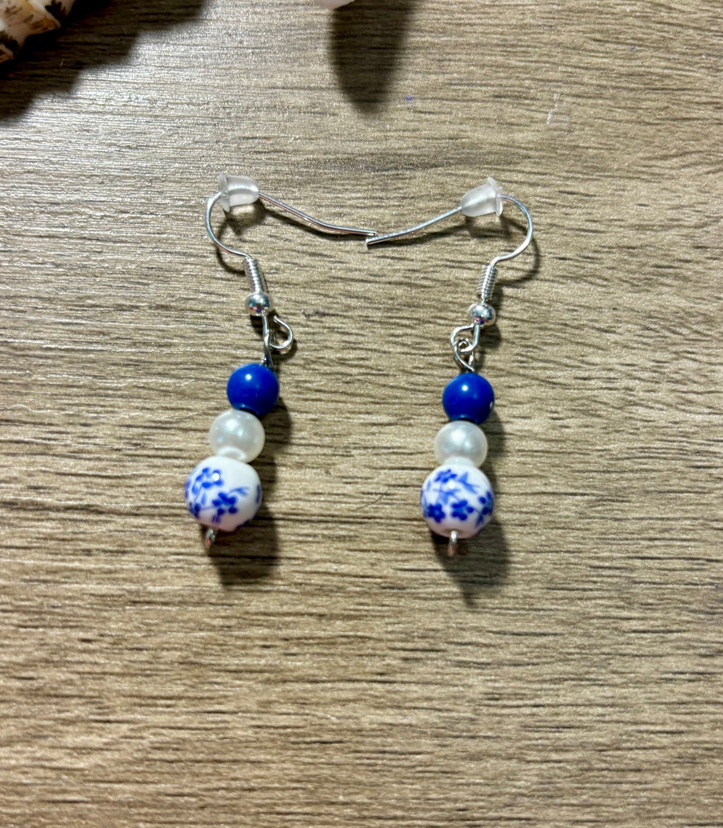 Blue Tides - Beachy Boho Dangle Earrings