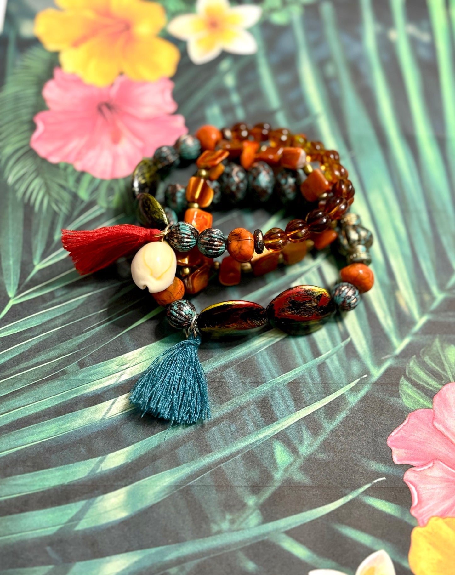 Boho Chick - Stacked Beachy Boho Bracelets