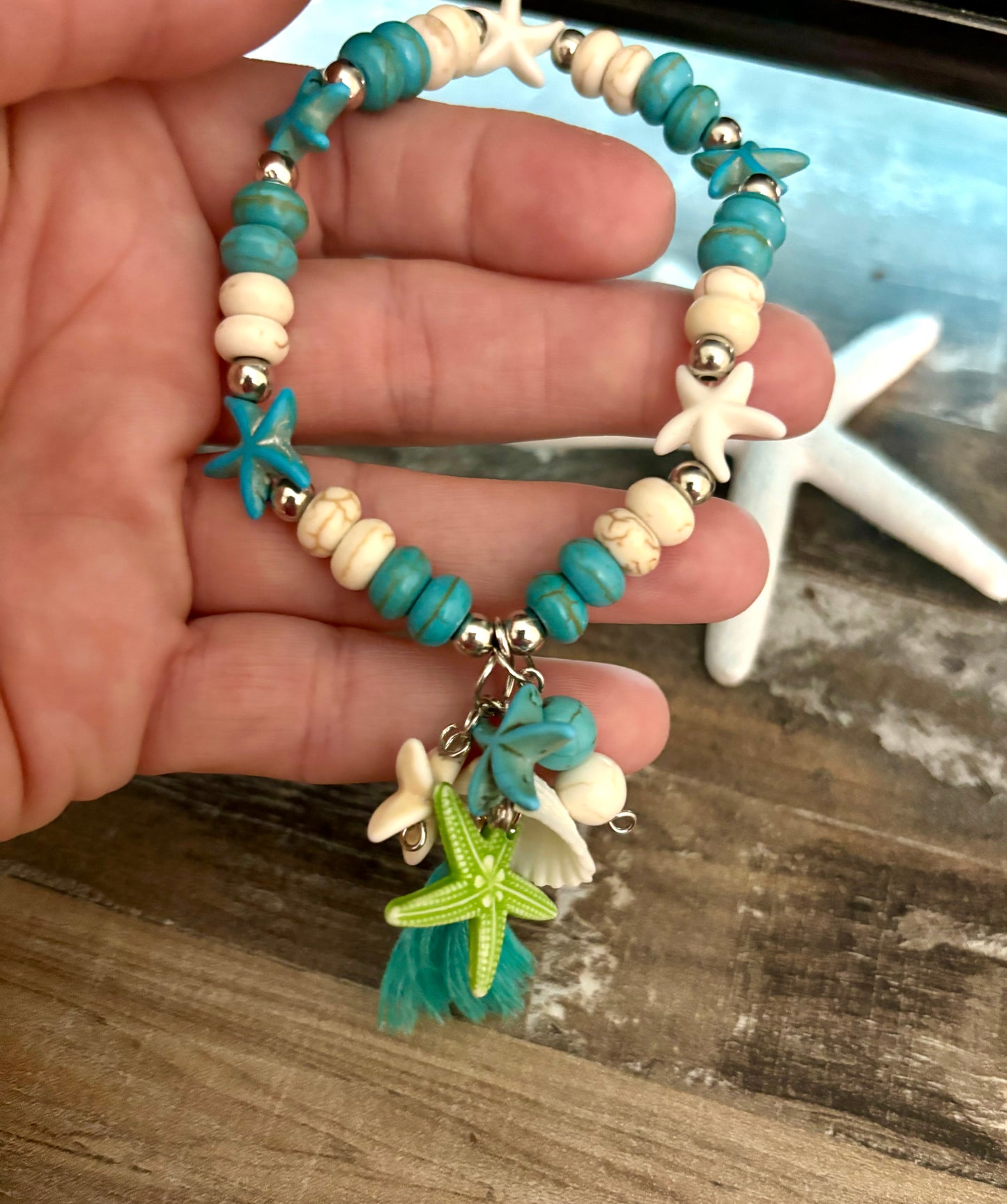 Hello Starfish - Single Beaded Bracelet