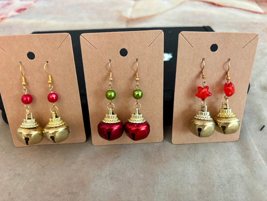 Jingle Bells - Dangle Earrings