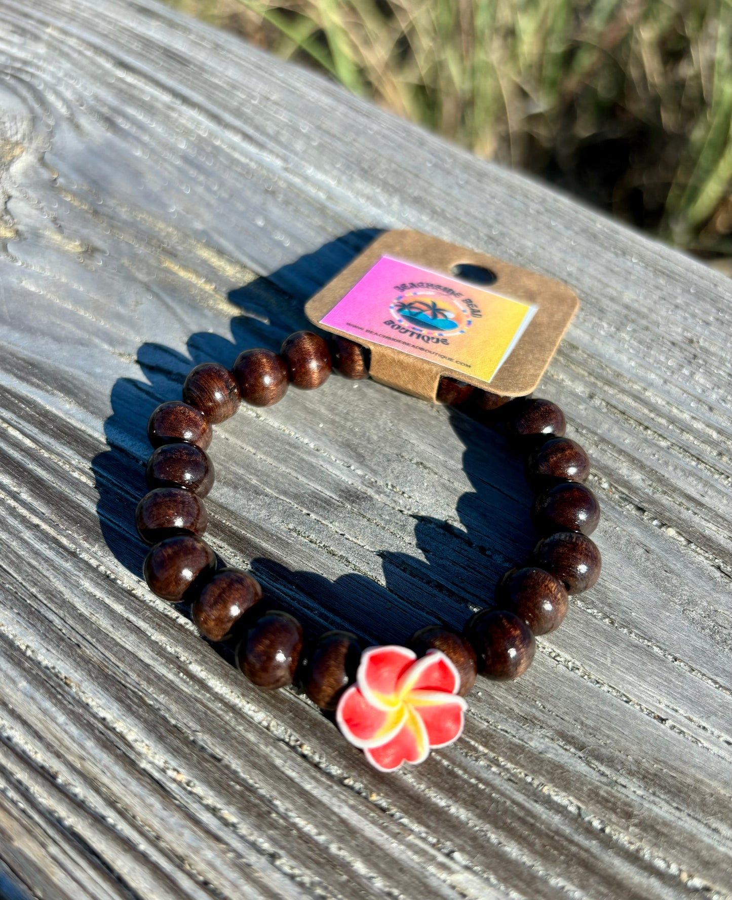 Aloha - Single Beaded Bracelet (choose color)