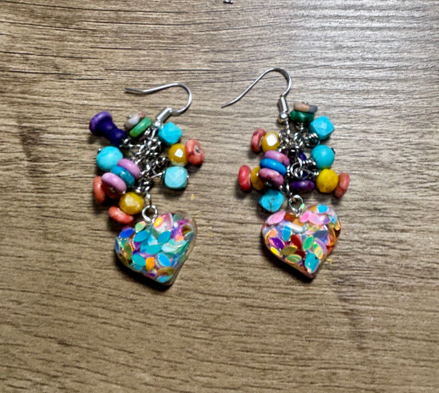 Bohemian Charm - Bead Dangle Earrings