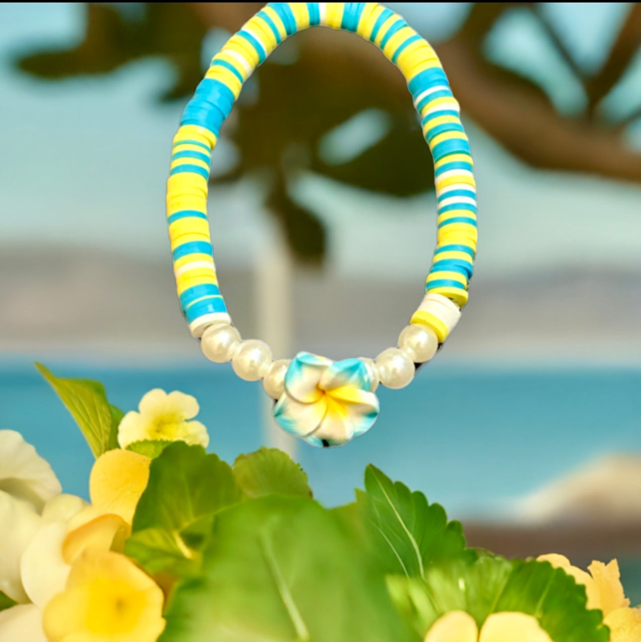 Tropical Island  - Heishi Bracelet