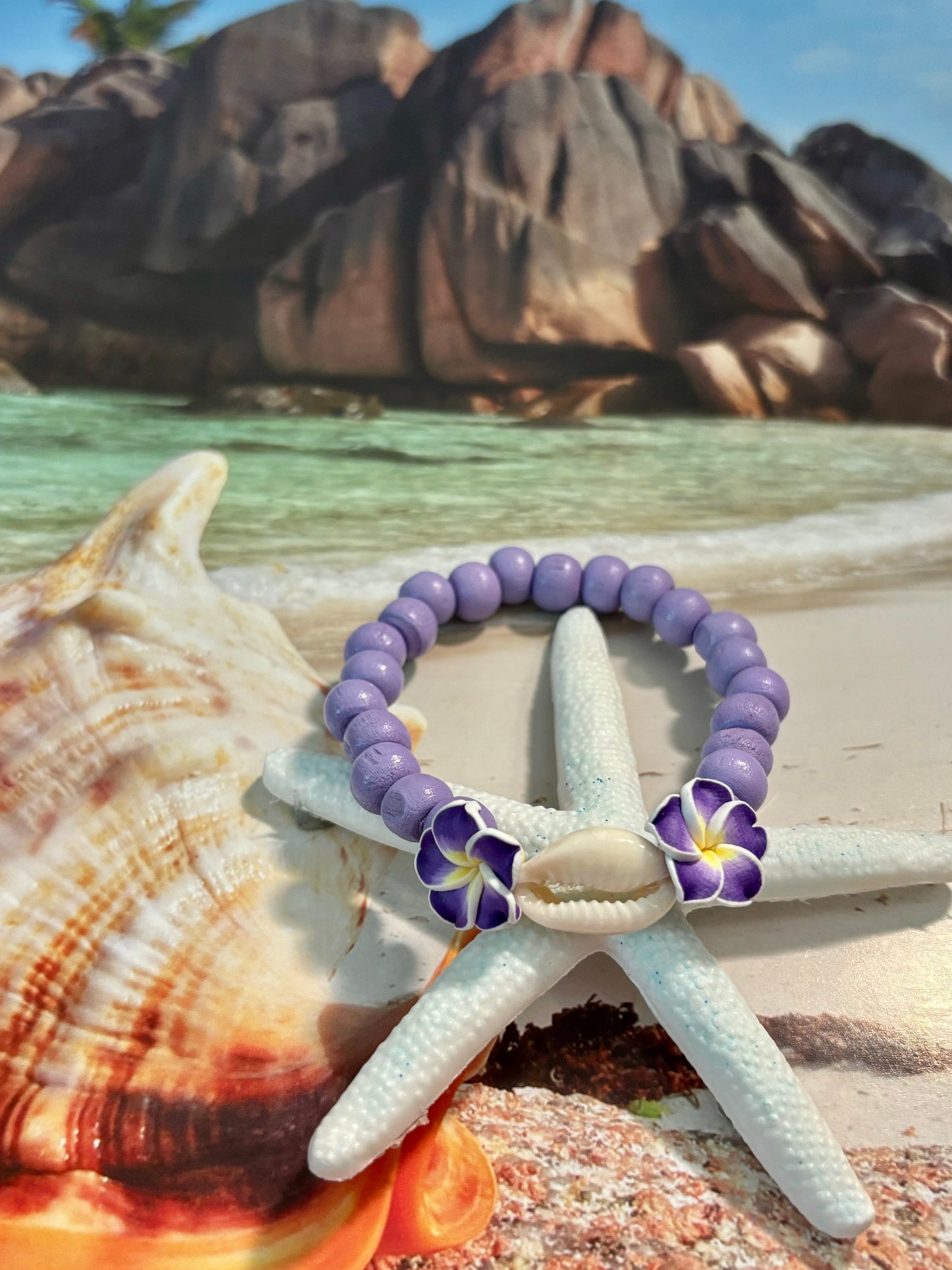 Hawaiian Vacation - Single Beaded Bracelet