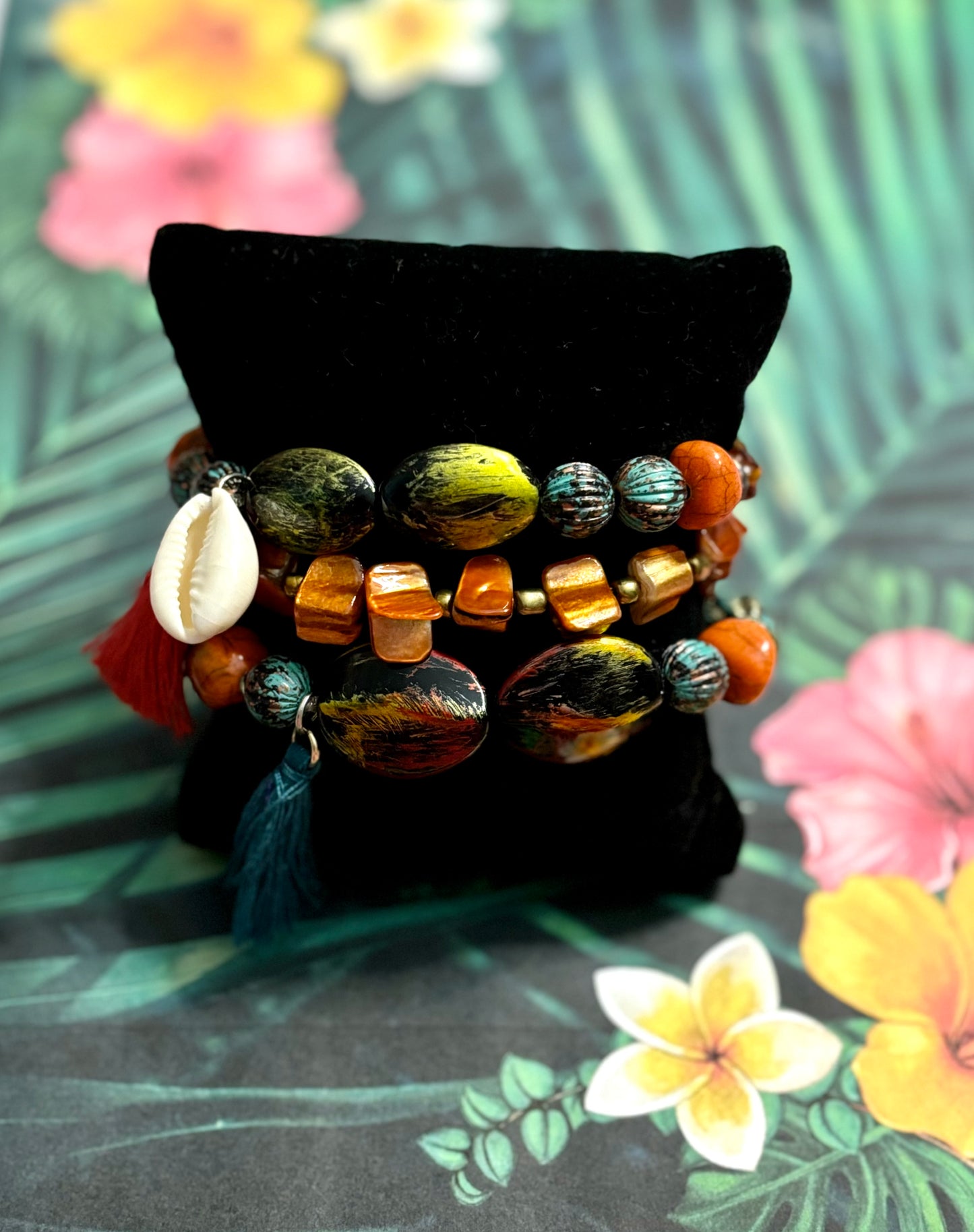 Boho Chick - Stacked Beachy Boho Bracelets