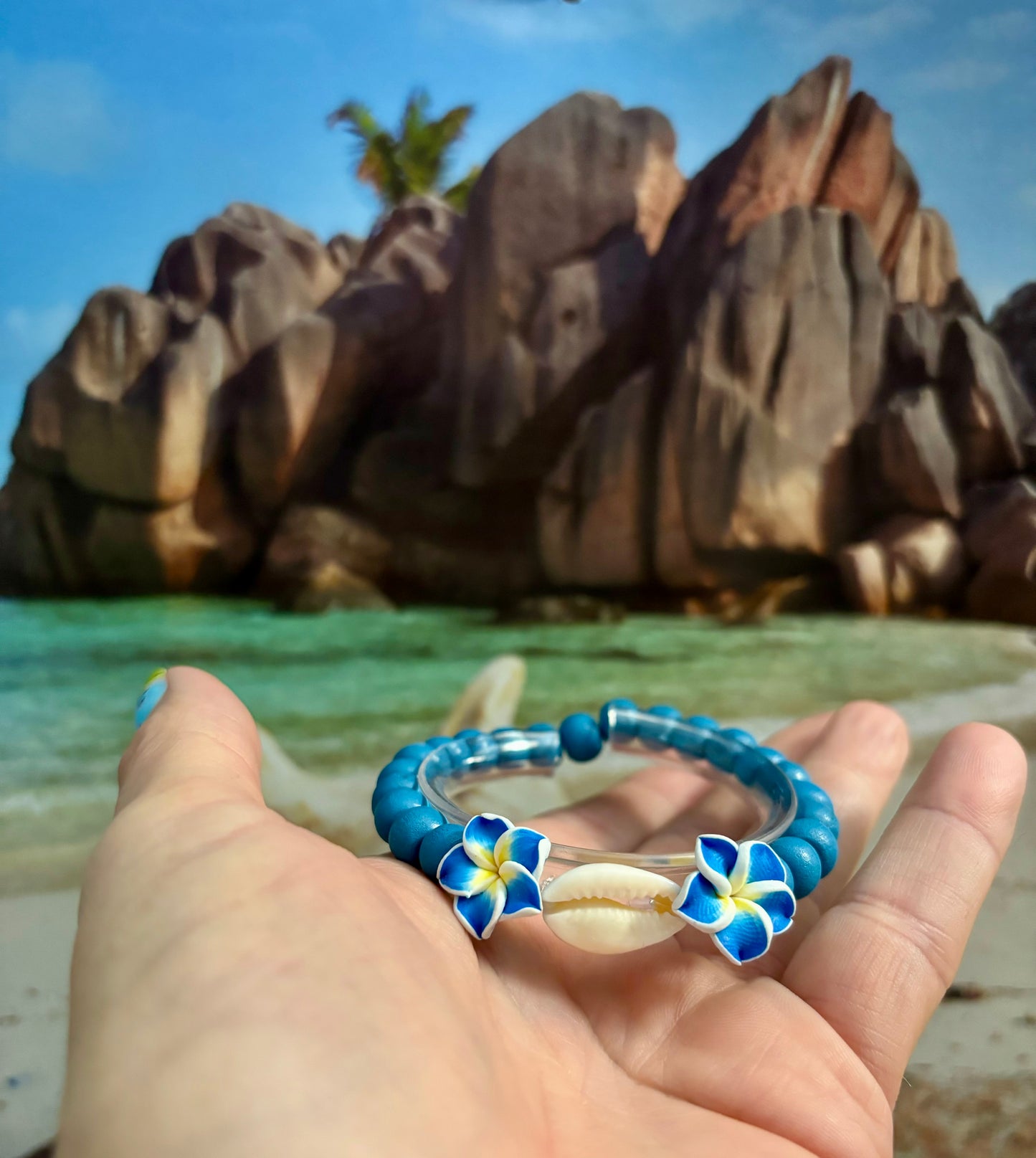 Hawaiian Vacation - Single Beaded Bracelet