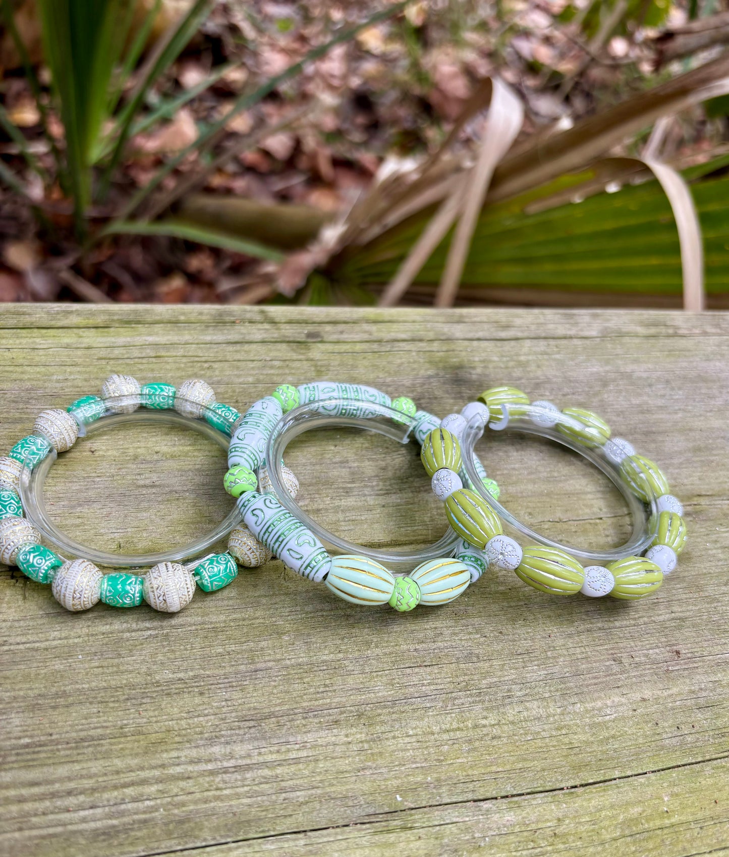 Summer Vibes - 3 Piece Stretchy Boho Bracelet Stack