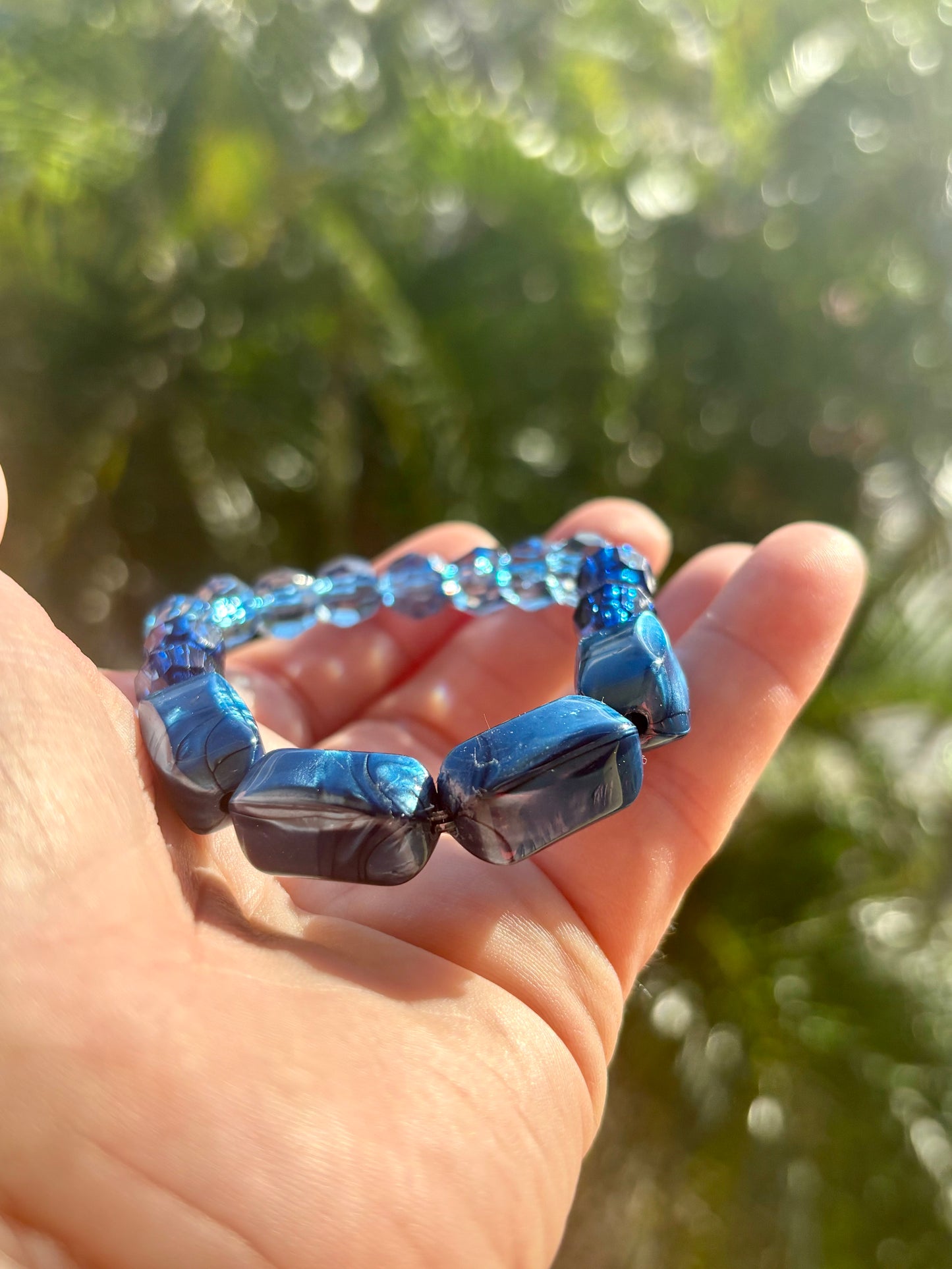 Crystal Waters - Set of 3 Beachy Boho Stacked Bracelets