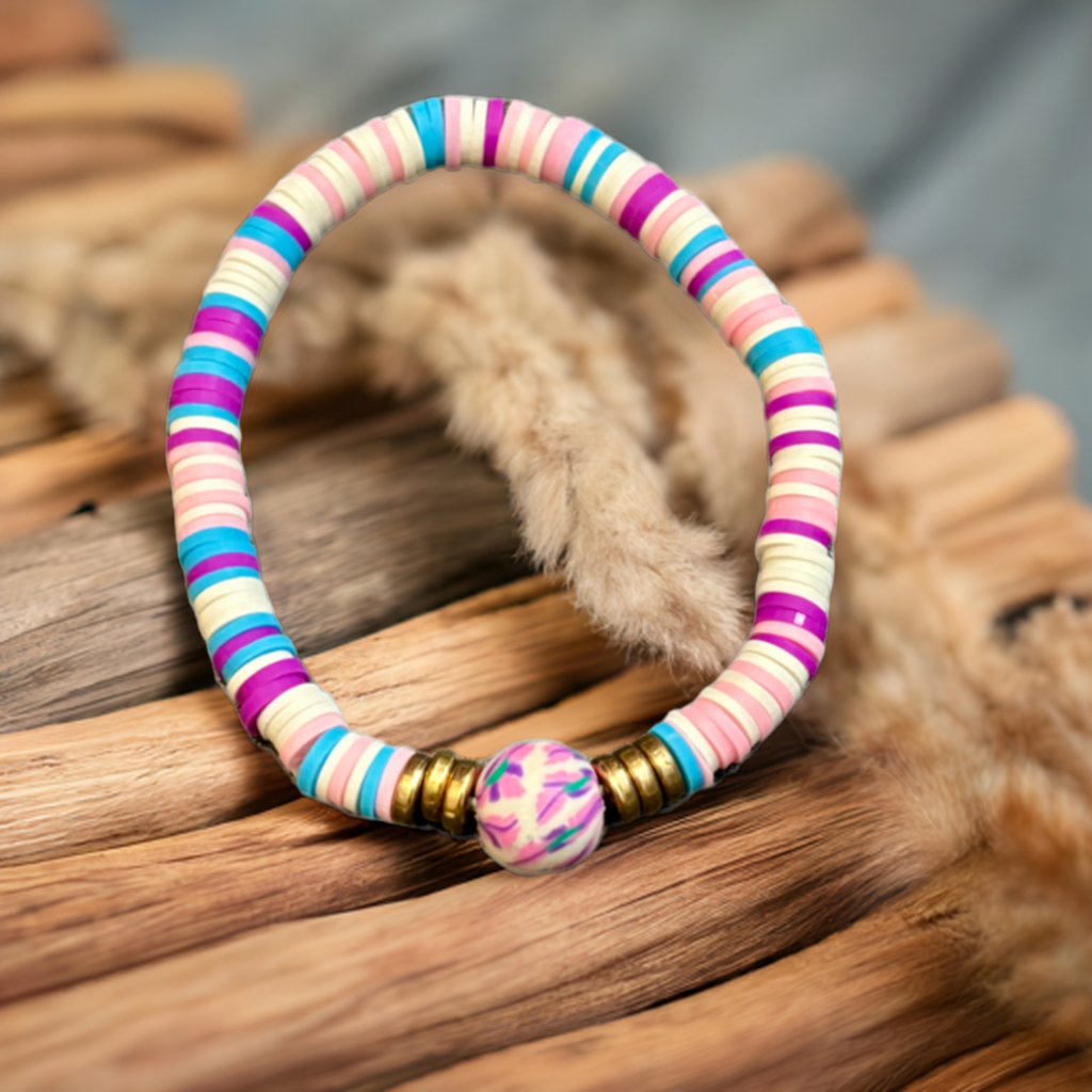 Rainbow - Heishi Bracelet